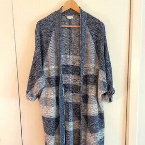 Dolman Sleeve Duster Cardigan
